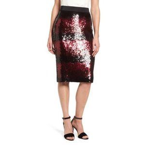 Vince Camuto Ombre Sequin Skirt NWT